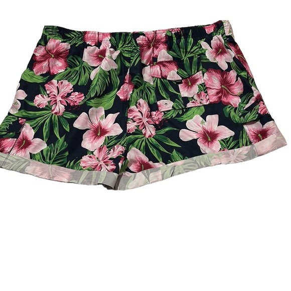 King Size Mens Shorts, Size 4XL, Multi Colored Tropical Print - Picture 2 of 12